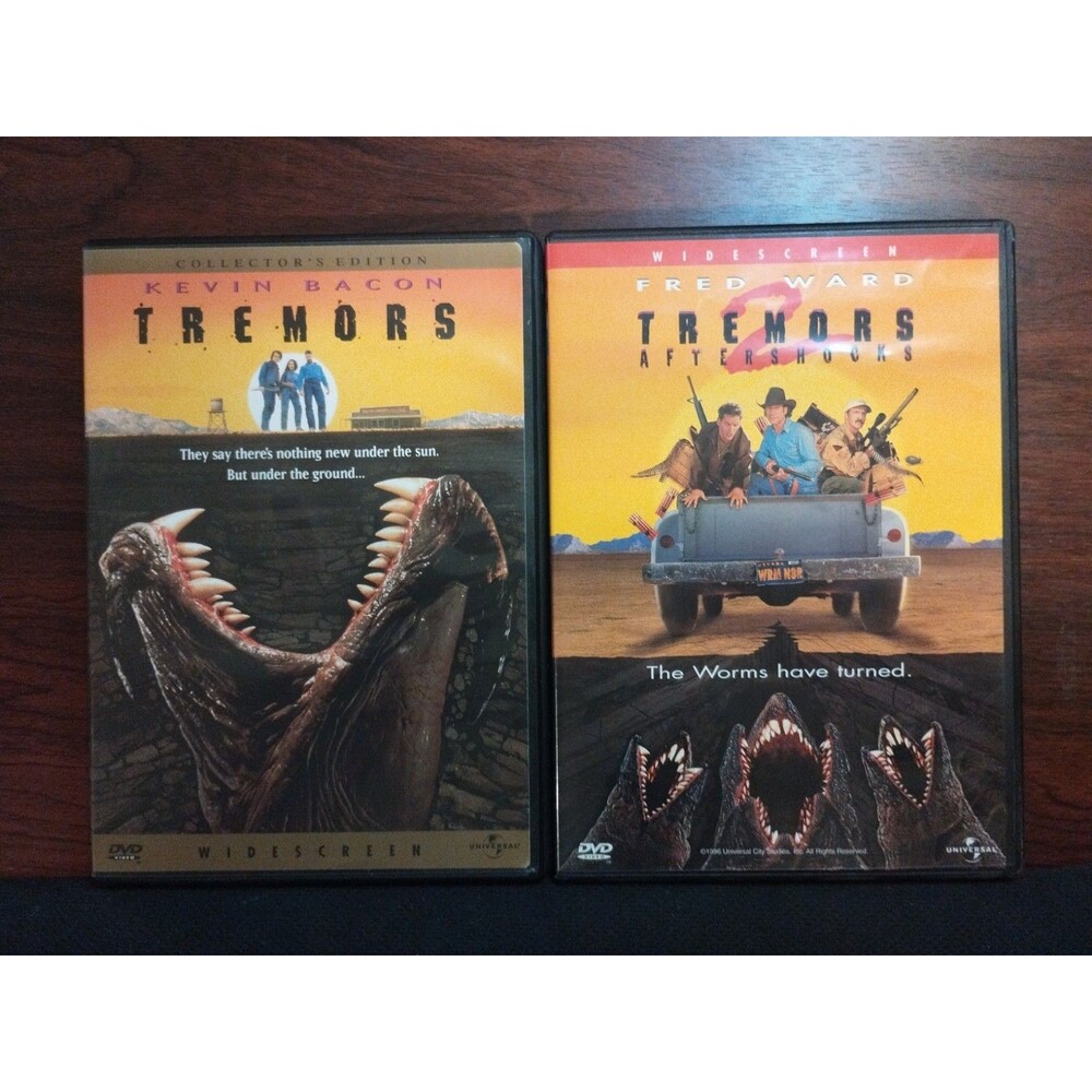 Tremors 1 & 2 DVD Lot